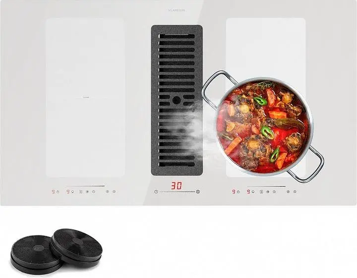 Індукційна плита з витяжкою Klarstein Full House 90 (10045398) - фото 6