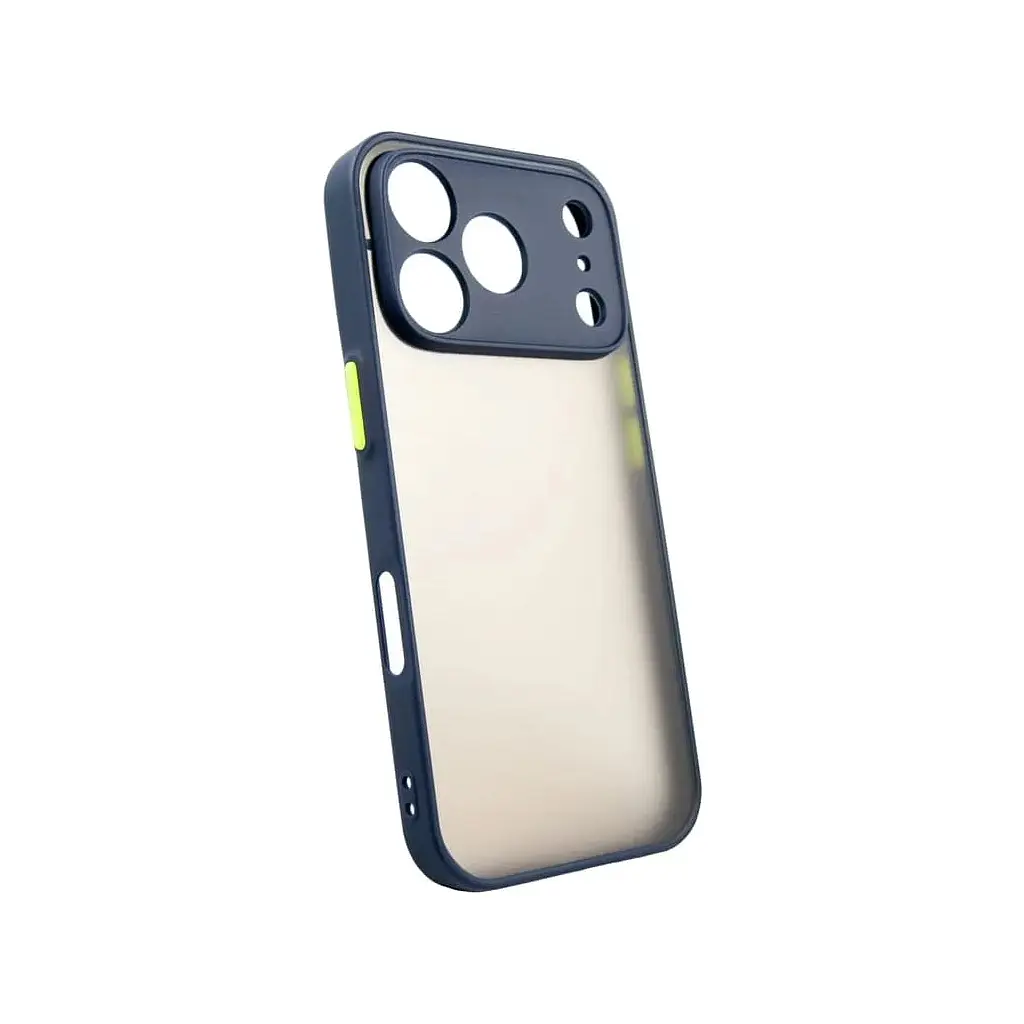 Чохол до мобільного телефона Dengos Matte iPhone 17 Pro Blue (DG-TPU-MATT-171) - фото 2