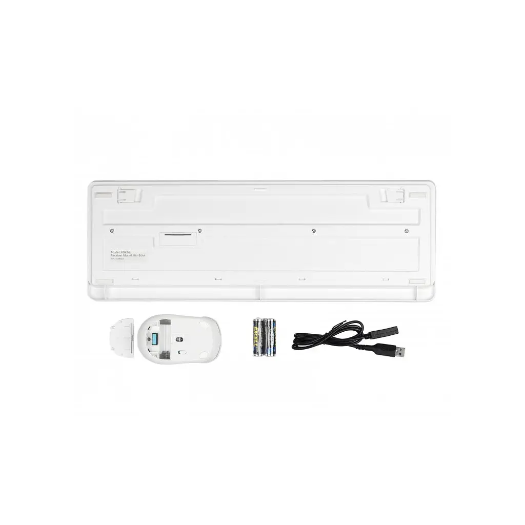 Комплект A4Tech FG1012 Wireless White - фото 5