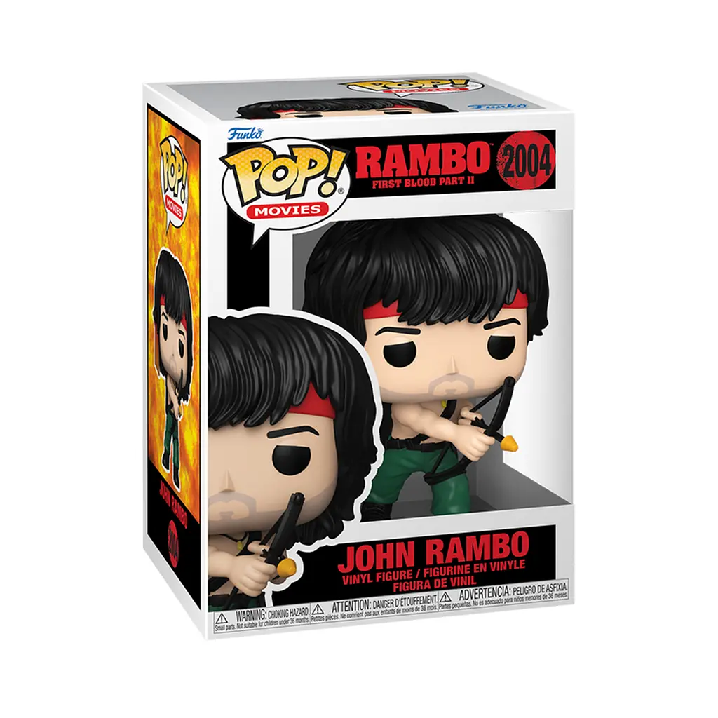 Ігрова фігурка Funko POP! Рембо 2 Джон Рембо з луком (90362) - фото 2