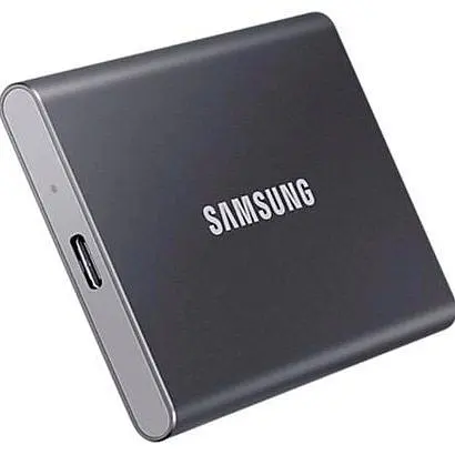 Зовнішній SSD накопичувач Samsung T7 2TB Titan Gray (MU-PC2T0T/WW) [91905] - фото 5