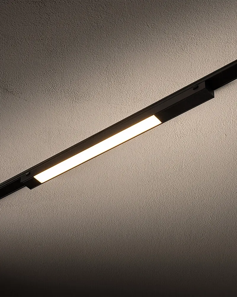 Магнитный трековый светильник Nowodvorski 11307 UT-LVM Line LED 1x12W 3000K 1000Lm IP20 черный - фото 2