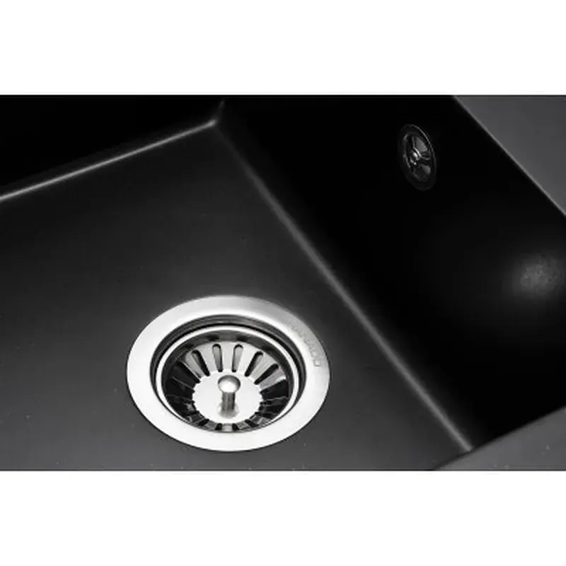 Мийка кухонна GRANADO Alicante black shine (gr2401) - фото 4