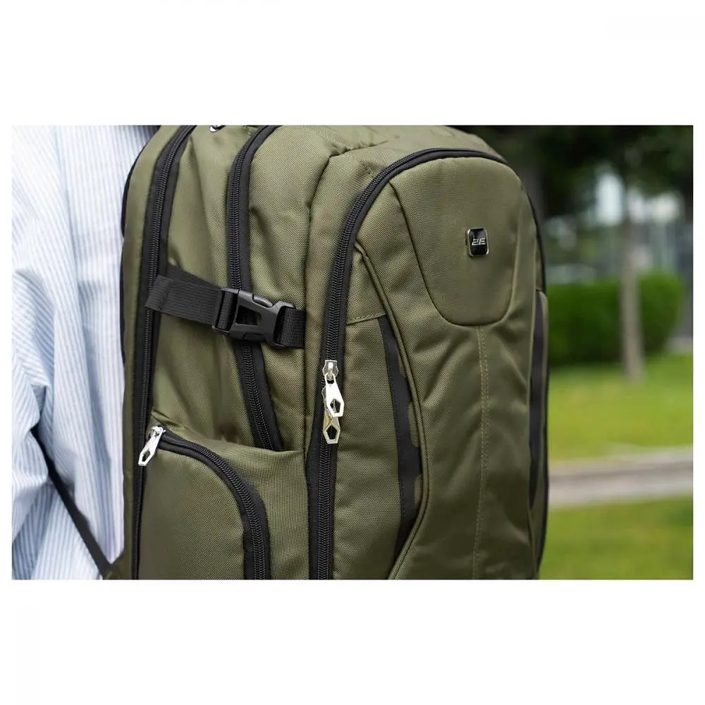 Рюкзак міський 2E Ultimate SmartPack 30L/зелений (2E-BPT6416OG) - фото 6