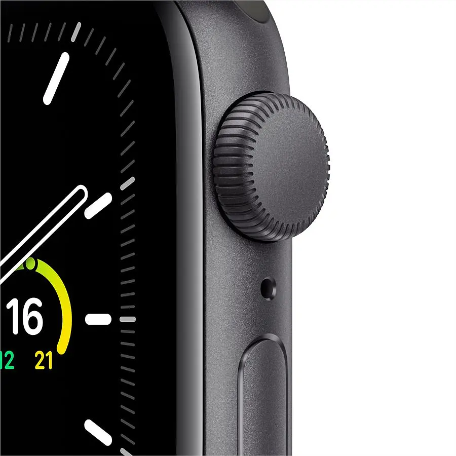 Смарт-годинник Apple Watch SE GPS 40 mm Space Gray Aluminium Case with Black Sport Band - Regular Model A2351 (Grade C) Seller Refurbished - фото 2
