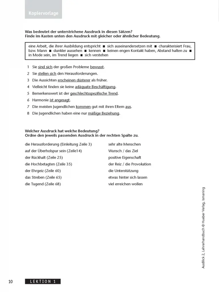 Ausblick: Lehrerhandbuch 2 - фото 6