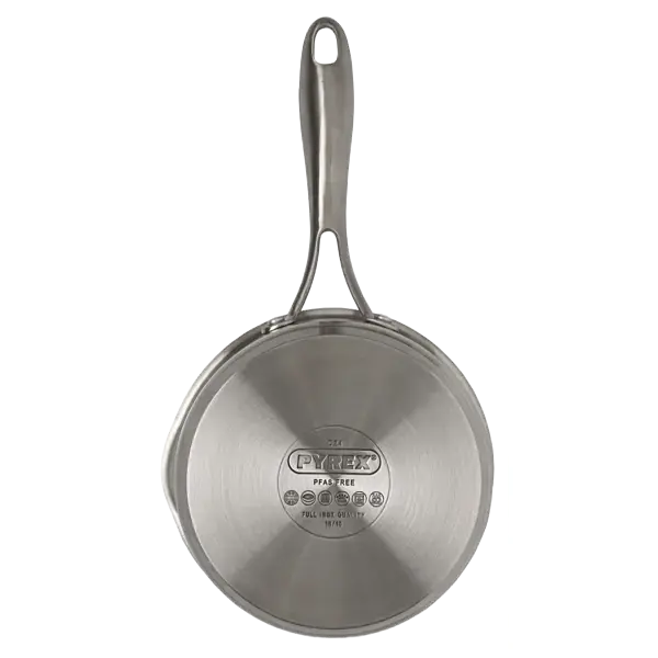 Ківш Pyrex INFINITY fixed handle 18 см з кришкою (SR18APX/8044) - фото 3