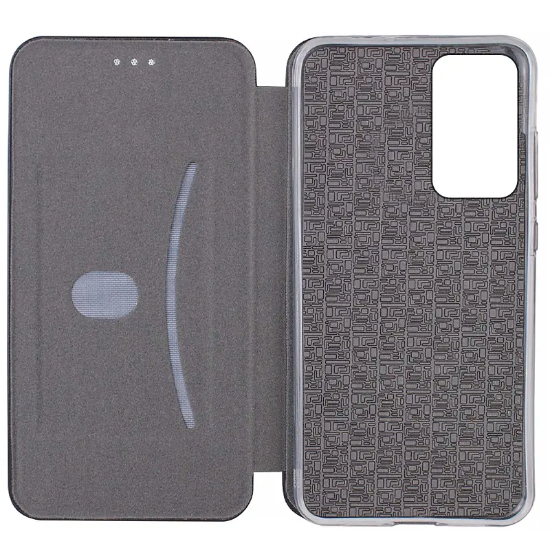 Кожаный чехол-книжка Epik Classy для Samsung Galaxy A27 Темно-синий - фото 3