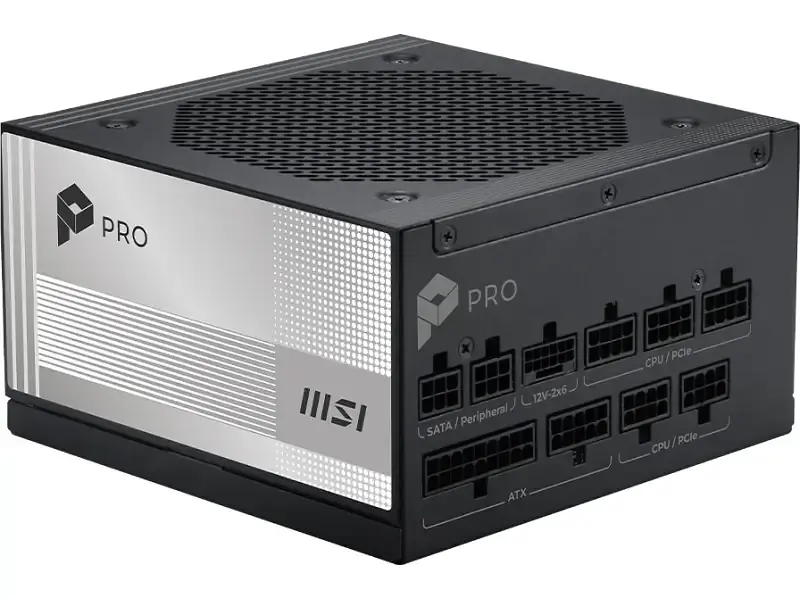 Блок живлення MSI PRO A850PL PCIE5