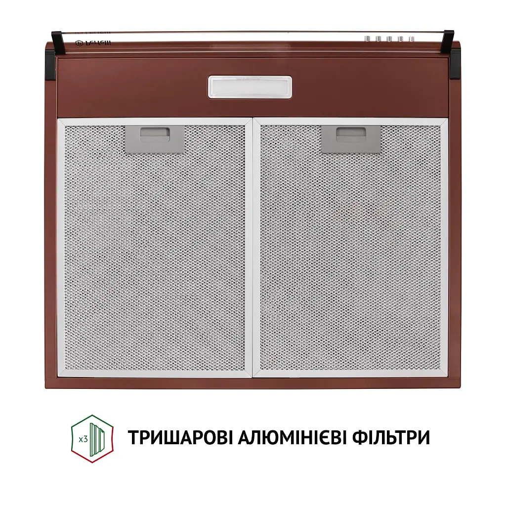 Витяжка плоска Perfelli PL 6144 BR LED - фото 7