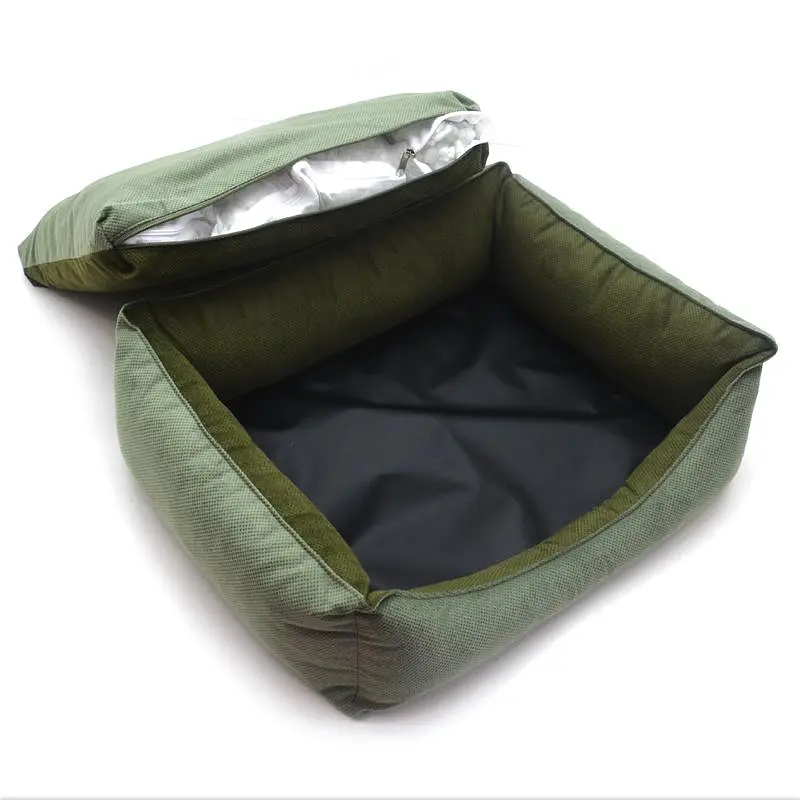 Лежак для собак та котів Zoo-hunt Меджик прямокутний зелений №1 40х50х16 ​​см - фото 4