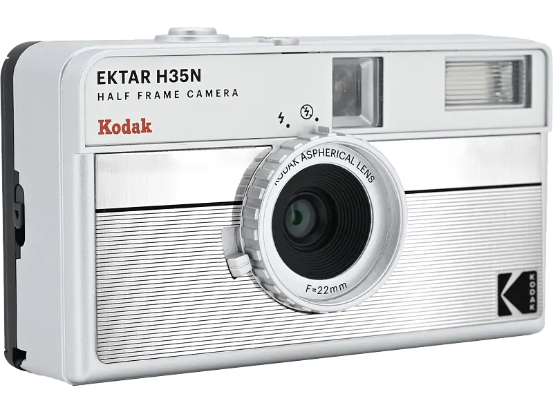 Плівкова фотокамера Kodak EKTAR H35N Camera Striped Silver - фото 3