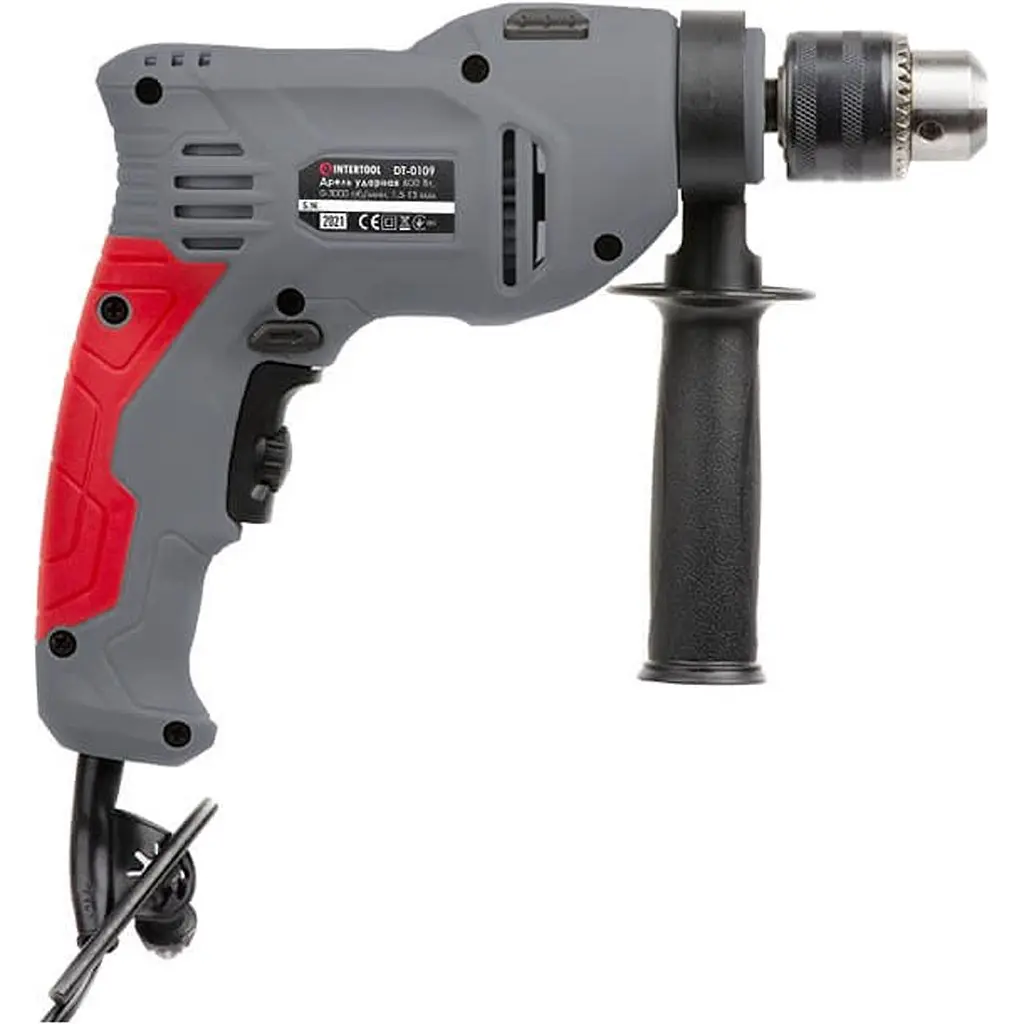Дрель ударная Intertool DT-0109 [89151] - фото 3
