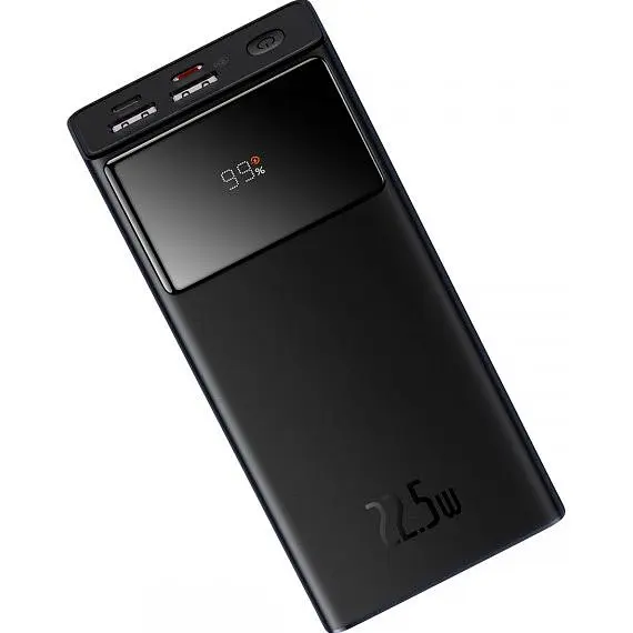 Зовнішній акумулятор Baseus Star-Lord Digital Display 30000mAh 22.5W Black (PPXJ080101) [101224] - фото 6