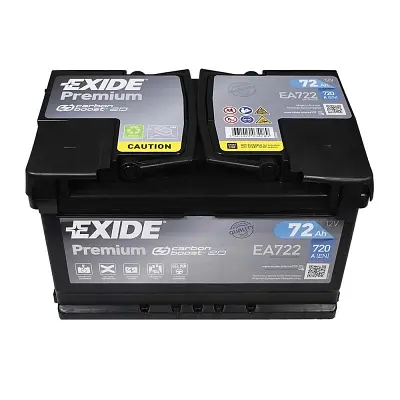 Акумулятор автомобільний EXIDE PREMIUM 72A (EA722) - фото 10