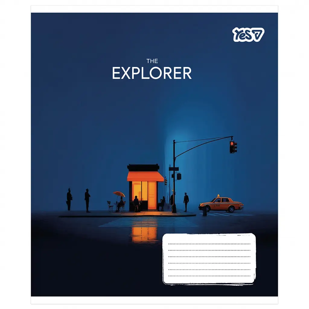 Зошит шкільний Yes The explorer А5 24 аркуші клітинка 20 шт. (769047) - фото 2