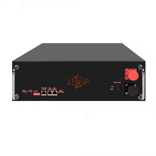 Аккумулятор LogicPower LiFePO4 51,2V - 100 Ah (5120Wh) (BMS SP 100A/50А) RM RS485/CAN LCD BL - фото 2