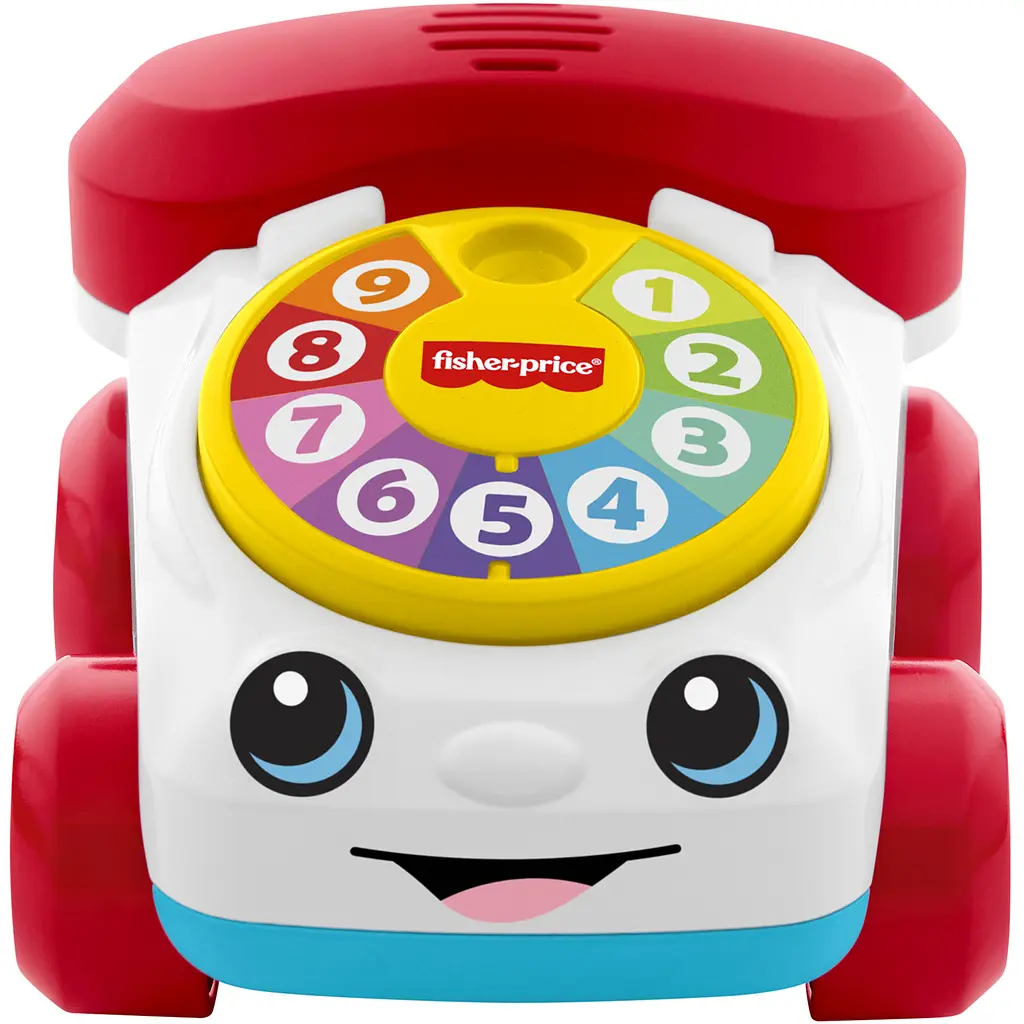 Машинка-каталка Fisher-Price Веселый телефончик (JKD56) - фото 2