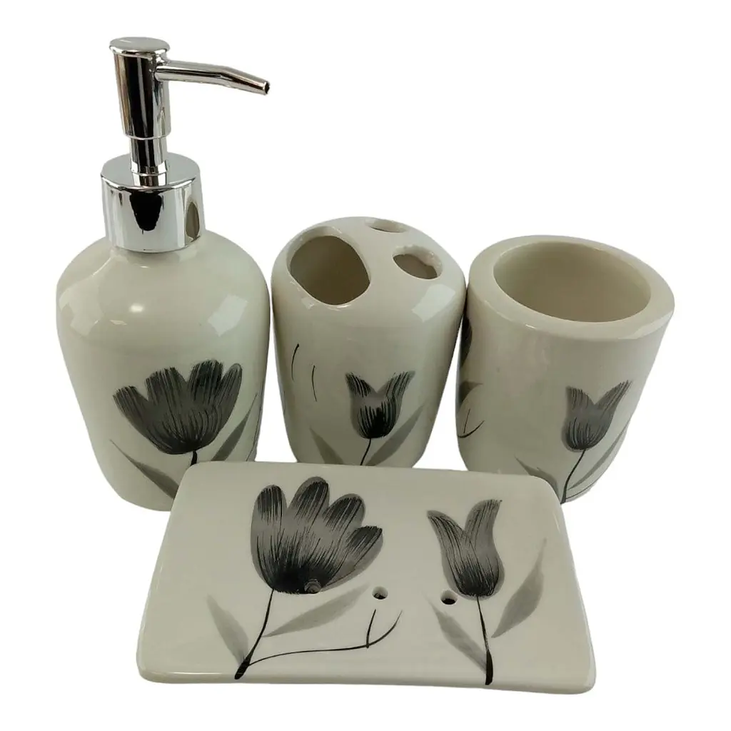 Набір для ванної кімнати керамічний - фото 2