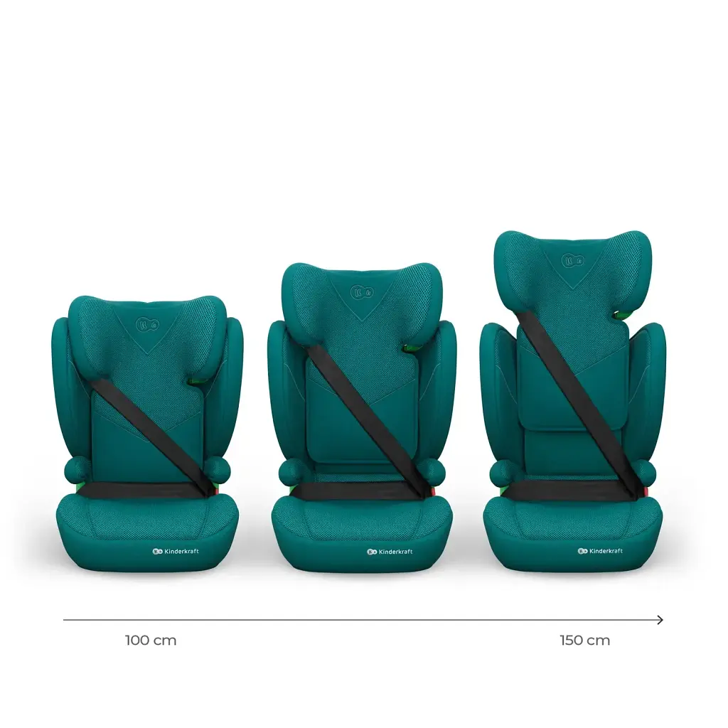 Автокрісло Kinderkraft Junior Fix 2 Plus i-Size Green (KCJUFI20GREPL0N)  - фото 2
