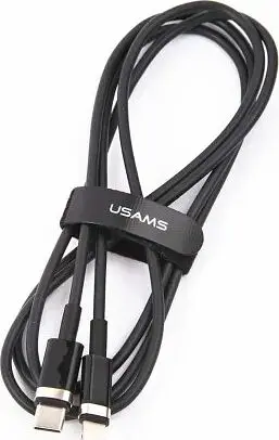 Кабель Type-C To Lightning 20W для швидкісної зарядки та передачі данних 1.2м Білий (6958444935645) - фото 3