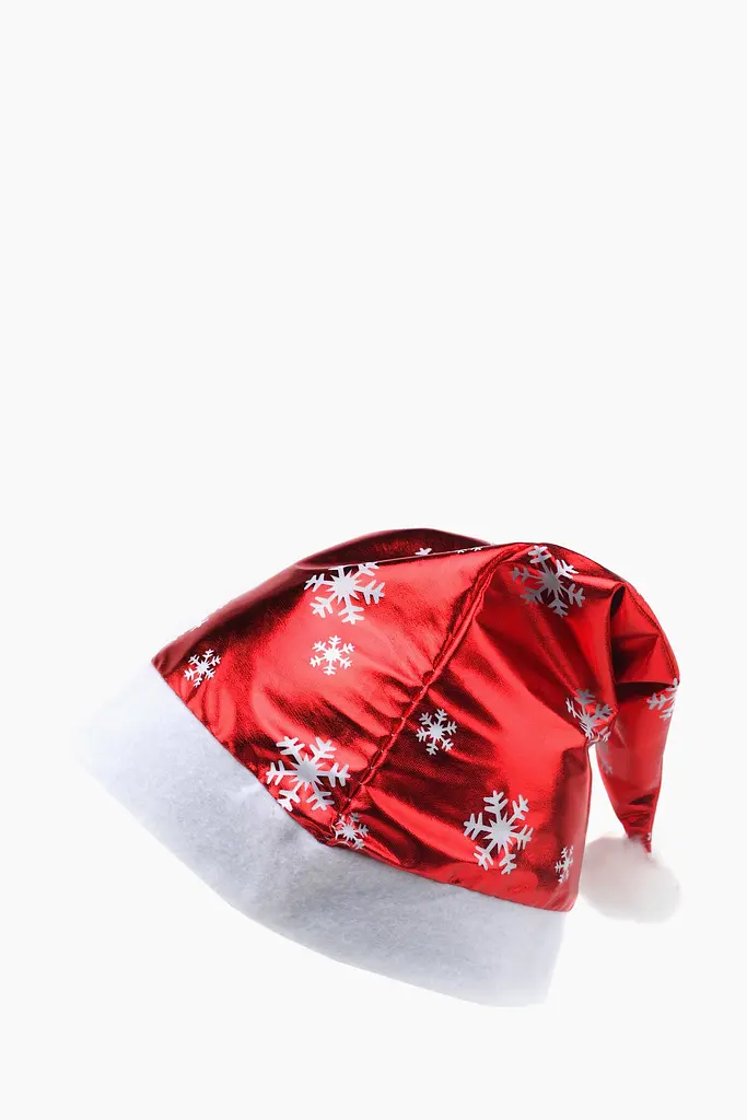 Шапка Діда Мороза Принт HHI0618101 (NY) shop (6952005377462) - фото 2