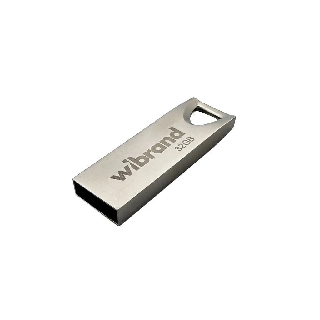Флеш-накопичувач Wibrand USB 2.0 Taipan 32Gb Сріблястий - фото 3