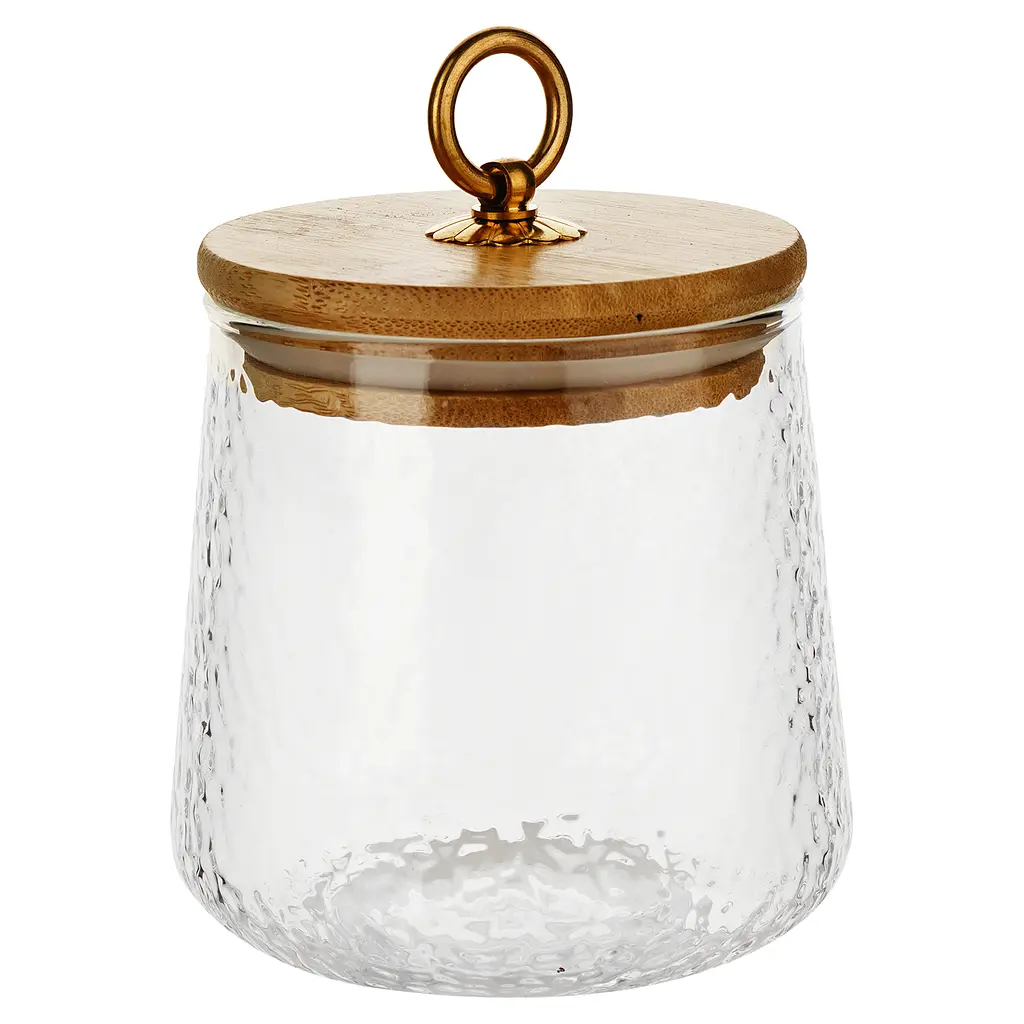 Сахарница S&T Sweetie с бамбуковой крышкой 460 мл (9080-00) - фото 1