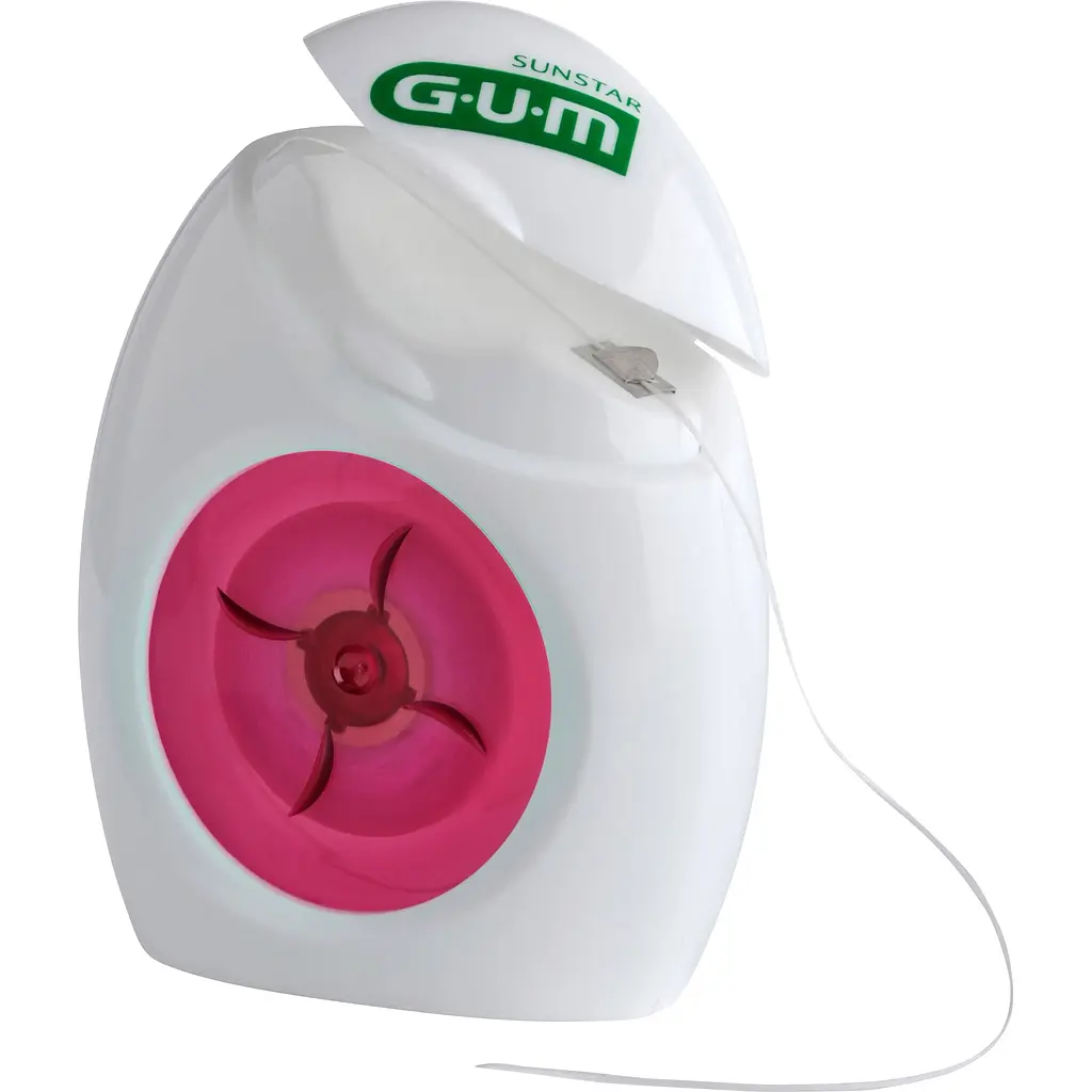 Зубна нитка GUM Butlerweave Waxed вощена 55 м - фото 2