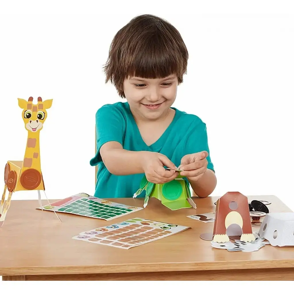 Набір для творчості Melissa & Doug Веселі тварини (MD30190) - фото 4
