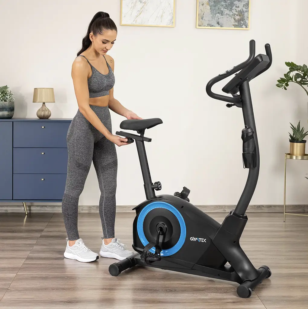 Велотренажер Gymtek XB3000 електромагнітний синій - фото 17