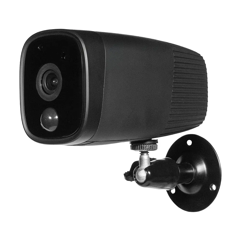Автономна WiFi IP-відеокамера 2Mp Light Vision VLC-04IB Black з підтримкою Tuya, f=3.6mm, на акумуляторних батареях (75-00303)