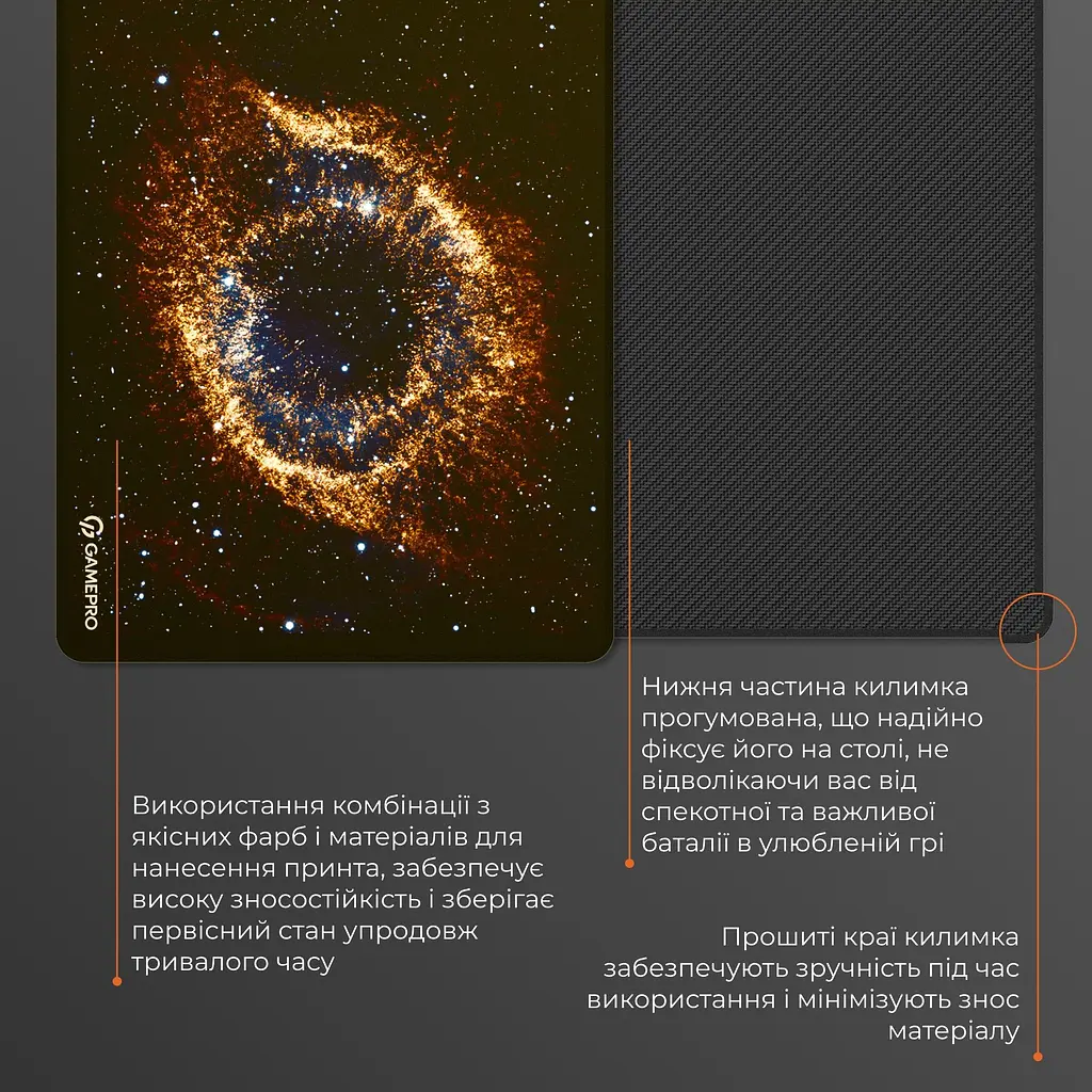 Ігрова поверхня GamePro Speed/Control Black (MP275G) - фото 10