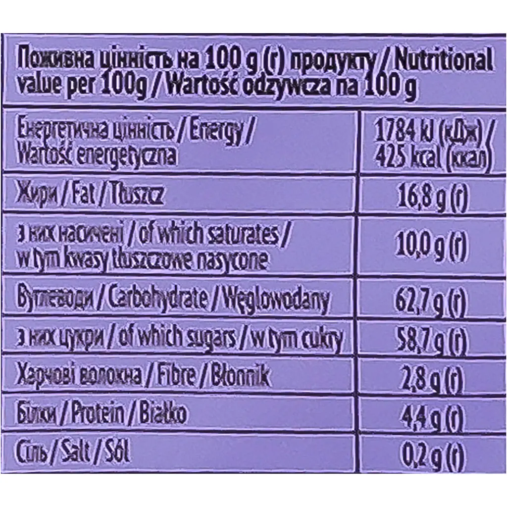 Драже Millennium Very Peri Raisins родзиинки в шоколаді. 100 г (924028) - фото 3