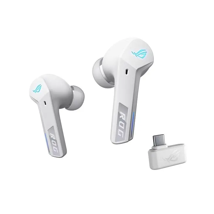 Bluetooth-гарнитура Asus ROG Cetra True Wireless SpeedNova White (90YH03Y0-BTUA10) - фото 7