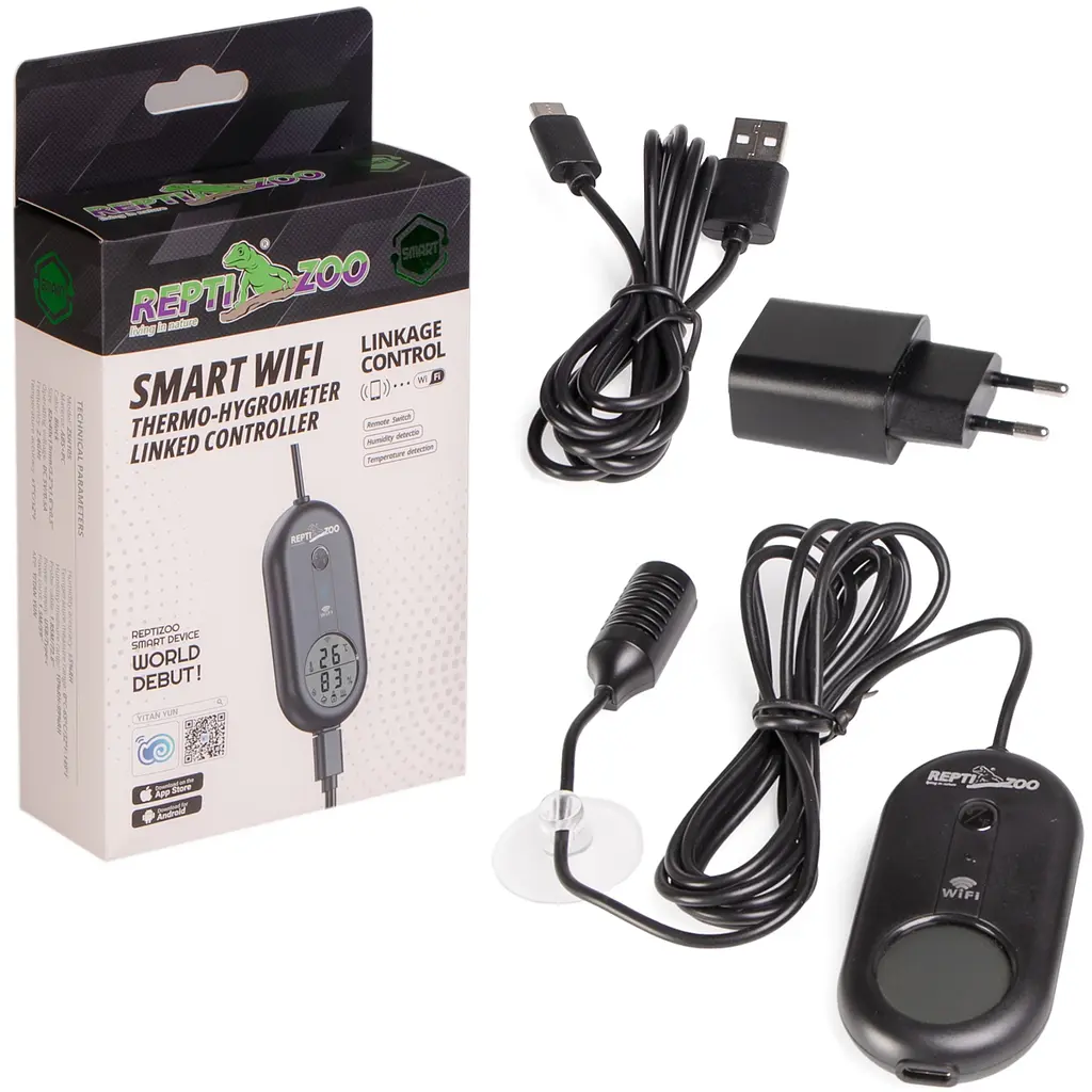 Термогігрометр електронний з Wi-Fi Repti-Zoo Smart Wi-Fi thermo-hygrometer (ZSH105) - фото 6