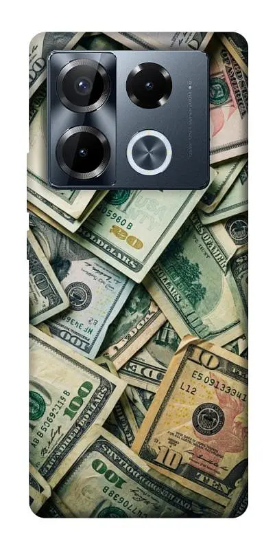 TPU чохол Demsky Dollars для Infinix Note 40 Pro 4G