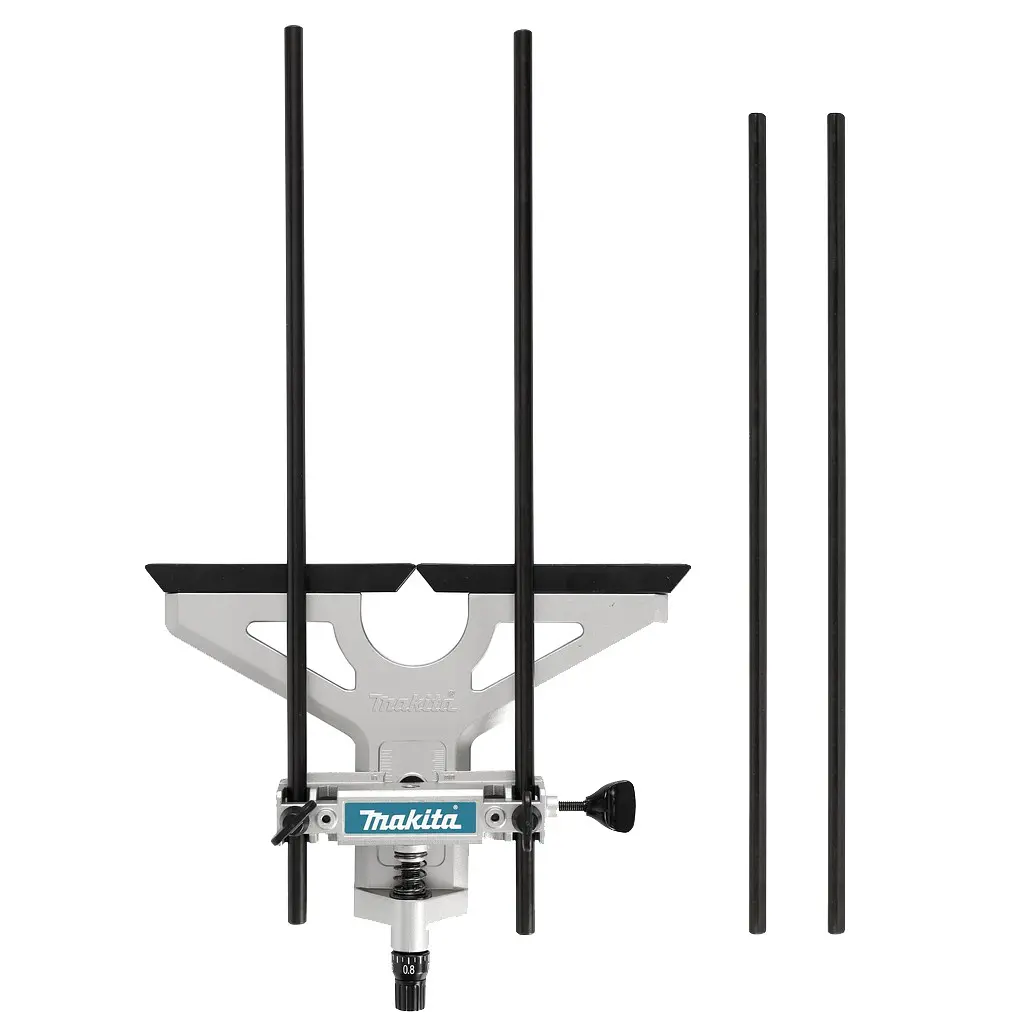 Направляюча (паралельний упор) для фрезера Makita M3600, M3602, MT360, MT362, RP0900, RP0910, RT0702C, RT0701C RP1110C, RP1111C, RP1800F, RP1801F, RP1802F, RP1803F, RP2300FC, RP2301F, RP2302F, RP2303FC, DRT50, RT001G (195136-9) - фото 2