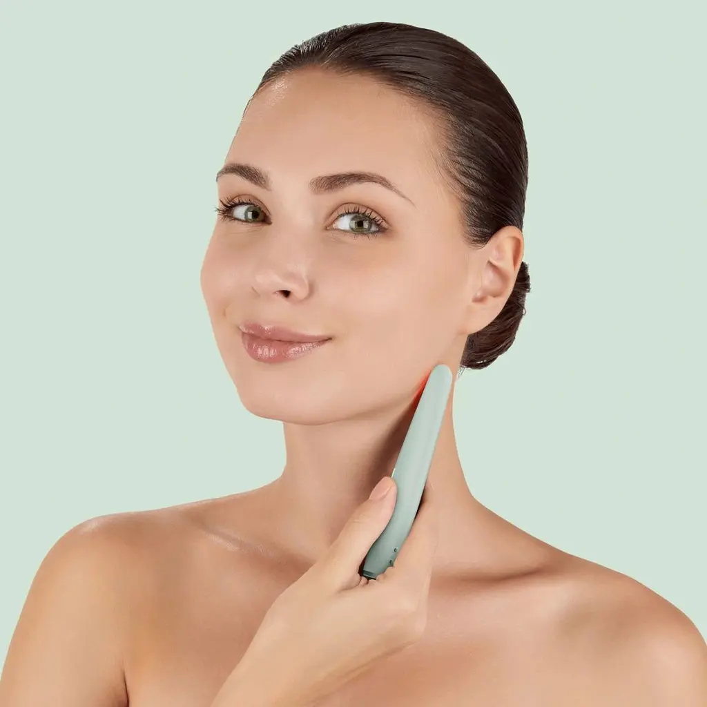 Масажер для обличчя GESKE Skin Firming Wand 7в1 Green (HB0429) [176850] - фото 6