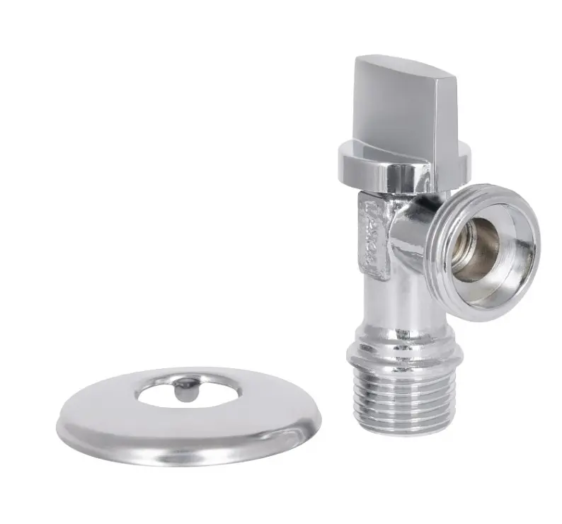 Кран приладовий Thermo Alliance Base Арко 1/2"Зх3/4" З хром, кутовий латунний SD185W1520 - фото 6