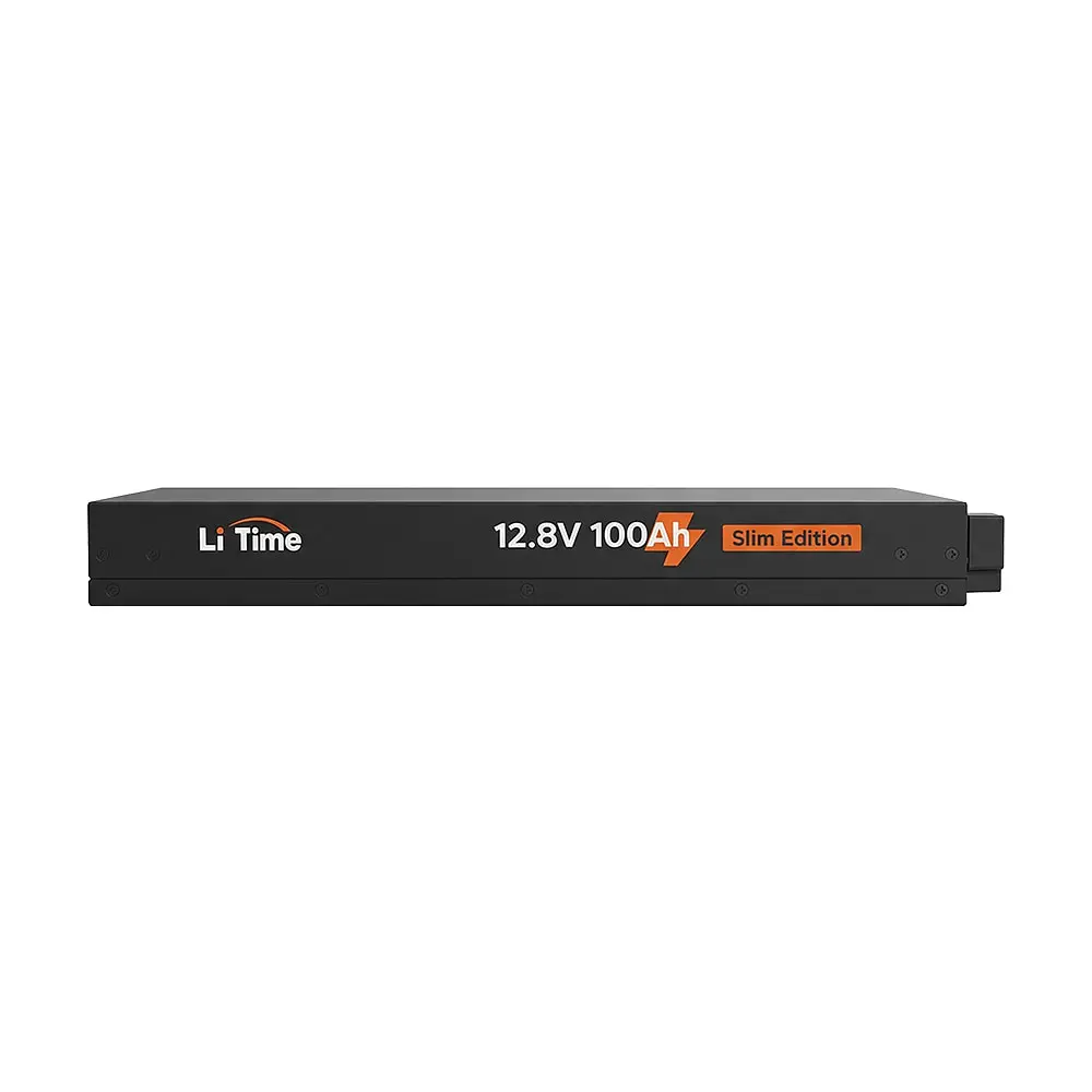 Акумуляторна батарея літій-залізо-фосфатна 12.8В 100А*год LiFePO4 LiTime Slim 12V100-100-SLIM-LTCP-4-SE100 ультратонка (44-00531) - фото 8