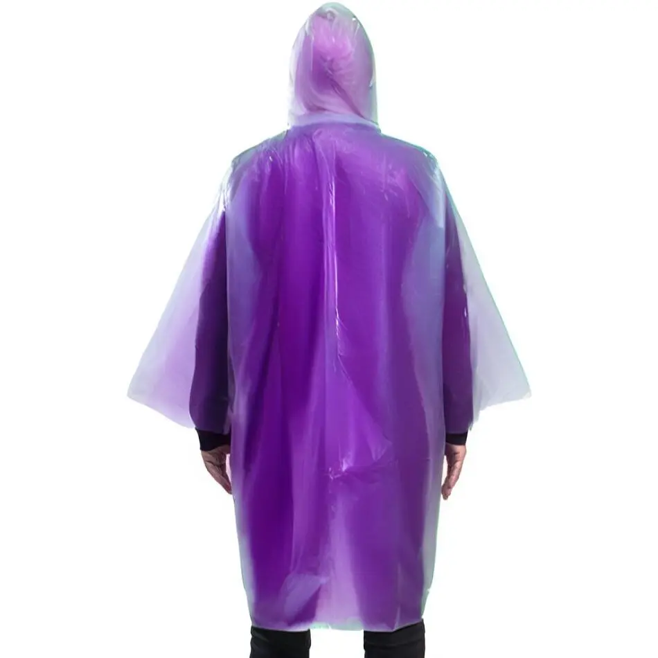 Пончо TrekLine на кнопках M/L фиолетовое (TREK-0350.012) - фото 2