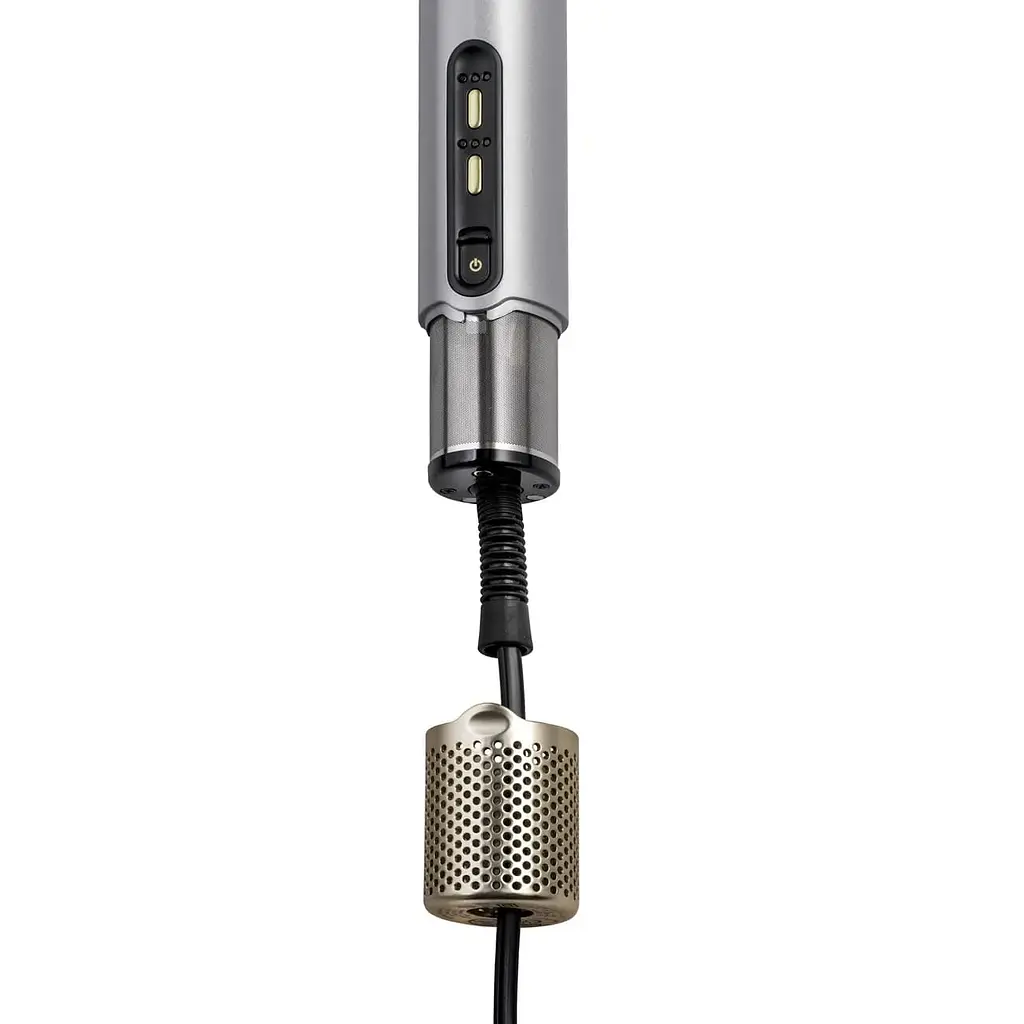 BaByliss Фен-щітка Babyliss Limited Edition SilverGold, 1600Вт, 4 режими, іоніз-я, хол. обдув, кераміка, сірий - фото 8