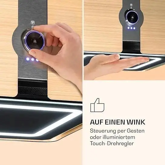 Острівна витяжка Klarstein Futurelight Smart 420 м³/г (10038708) - фото 5