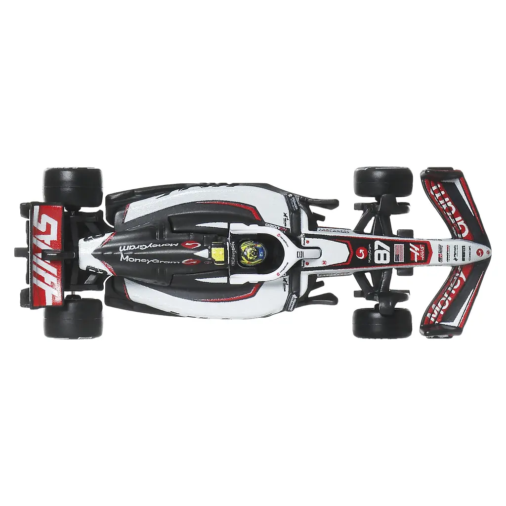 Набір колекційних машинок Hot Wheels Formula 1 Haas Esteban Ocon та Oliver Bearman 1:64, 2 шт. (JMM97) - фото 4