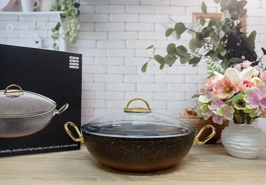 Сотейник O.M.S. Collection 3275-28 см 3.5л Gold