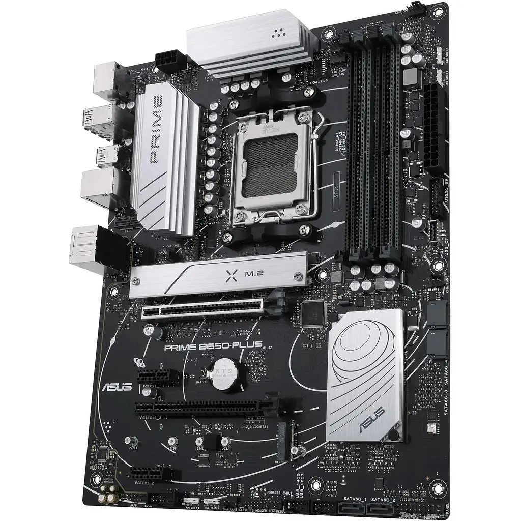 Материнская плата Asus Prime B650-PLUS sAM5 B650 4xDDR5 M.2 HDMI DP ATX - фото 6