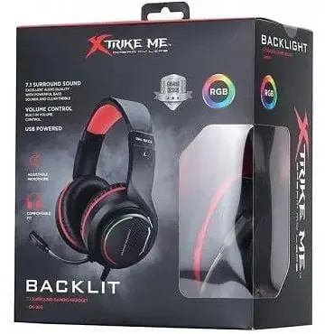 Наушники Xtrike Me Gaming RGB Backlight GH-903 - фото 2