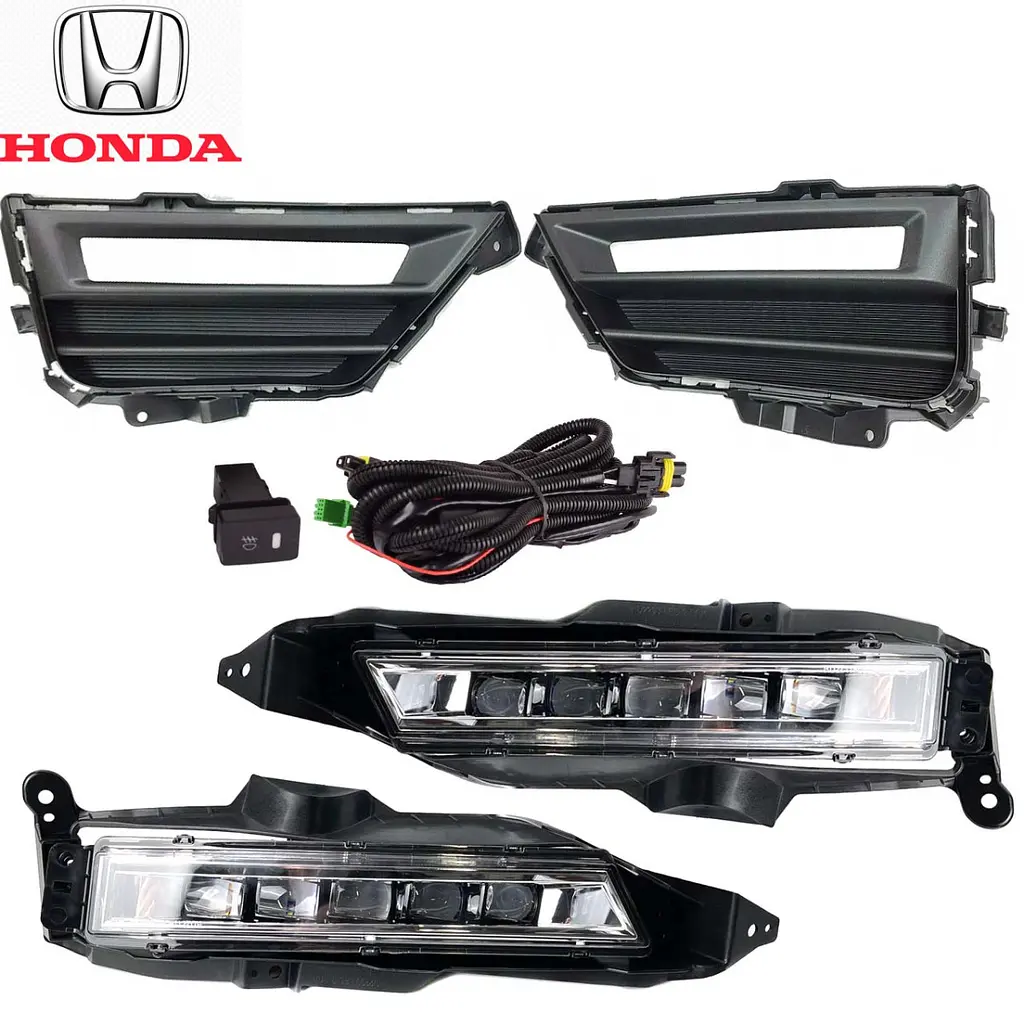 LED Протитуманні фари для Honda CR-V 2019- з проводкою Комплект (HD-2293-LED) - фото 2