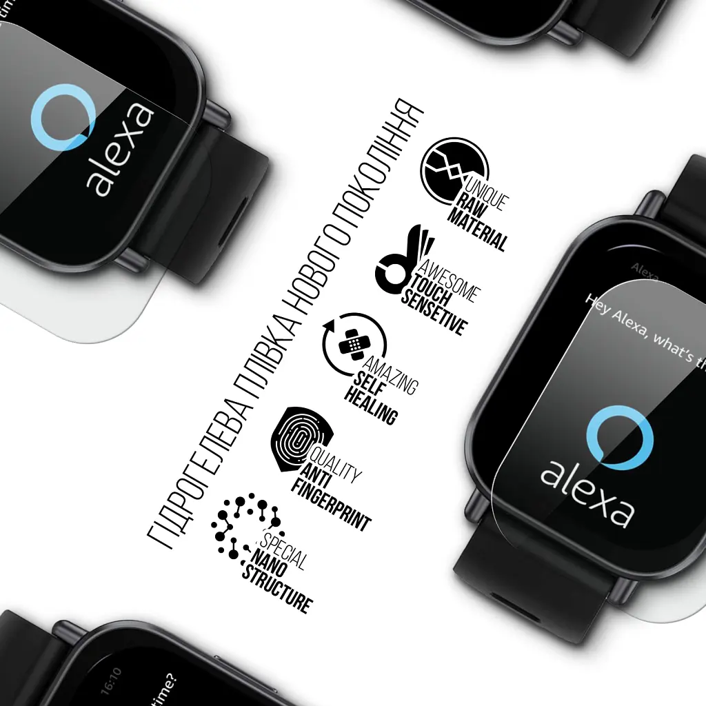 Пленка защитная Armorstandart Xiaomi Redmi Watch 5 Active 6 шт. (ARM81140) - фото 2
